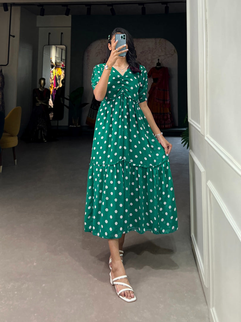 Khushi Georgette Dress | Shoppers Trend