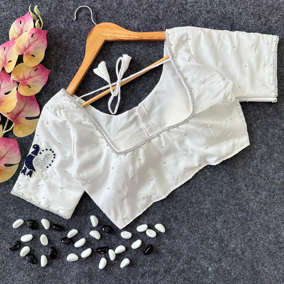 Seema Lemon Silk Stitched Blouse | Shoppers Trend