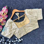 Load image into Gallery viewer, Seema Lemon Silk Stitched Blouse | Shoppers Trend
