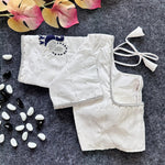 Load image into Gallery viewer, Seema Lemon Silk Stitched Blouse | Shoppers Trend
