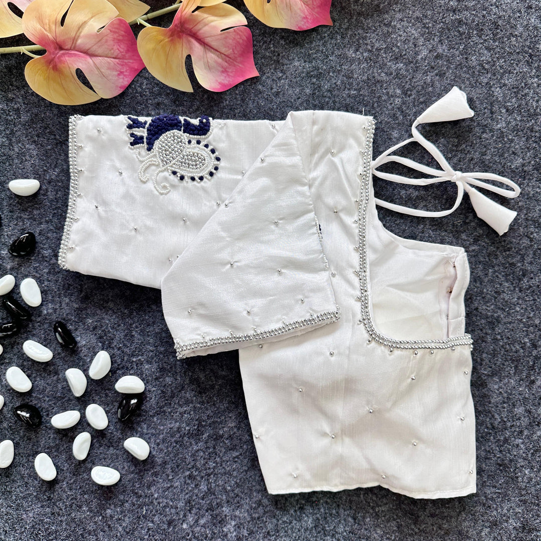 Seema Lemon Silk Stitched Blouse | Shoppers Trend
