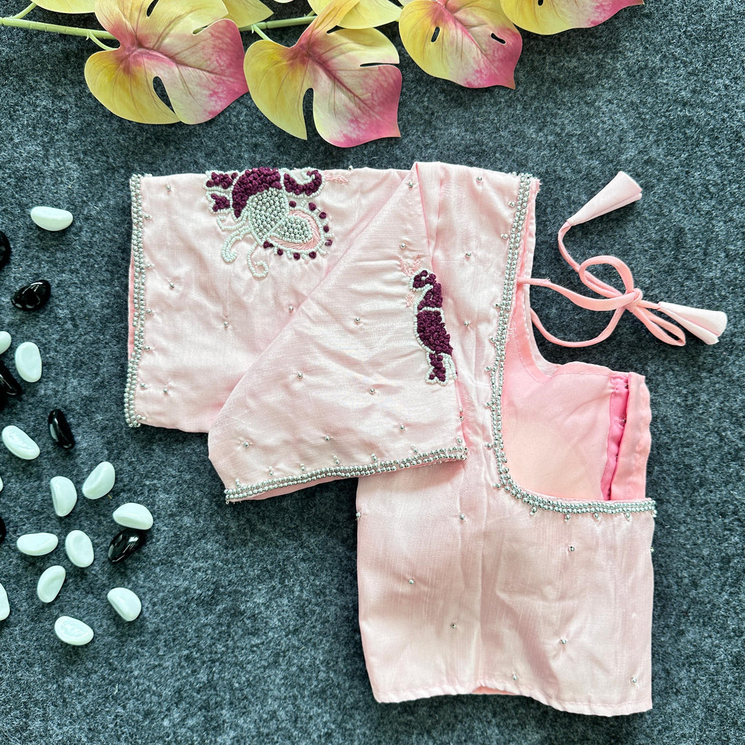 Seema Lemon Silk Stitched Blouse | Shoppers Trend