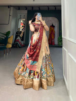 Load image into Gallery viewer, Shraddha Dola Silk Purple Dhavani | Shoppers Trend

