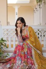 Load image into Gallery viewer, Rushi Russian Silk Anarkali | Shoppers Trend
