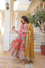 Load image into Gallery viewer, Rushi Russian Silk Anarkali | Shoppers Trend
