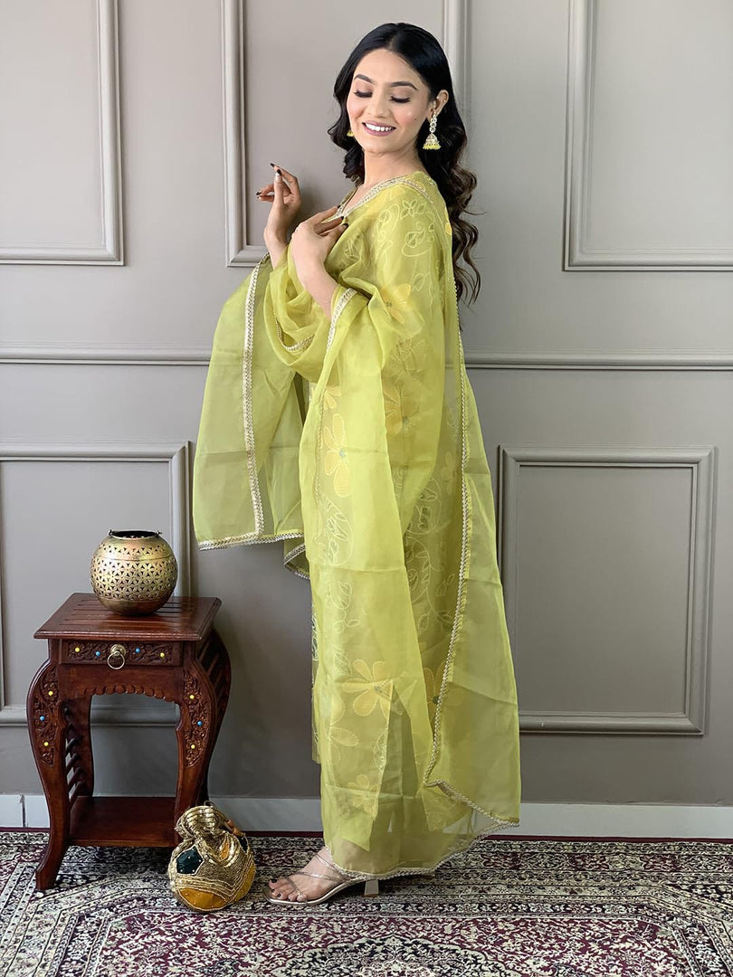 Ritvi Heavy Muslin Silk Perrot Kurti | Shoppers Trend