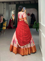 Load image into Gallery viewer, Saisa Cotton Silk Half Saree / Langa Voni | Shoppers Trend
