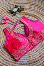 Load image into Gallery viewer, Vanya Chilly Silk Stitched Blouse | Shoppers Trend
