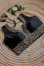 Load image into Gallery viewer, Vanya Chilly Silk Stitched Blouse | Shoppers Trend
