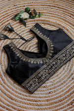 Load image into Gallery viewer, Vanya Chilly Silk Stitched Blouse | Shoppers Trend
