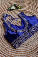 Load image into Gallery viewer, Vanya Chilly Silk Stitched Blouse | Shoppers Trend
