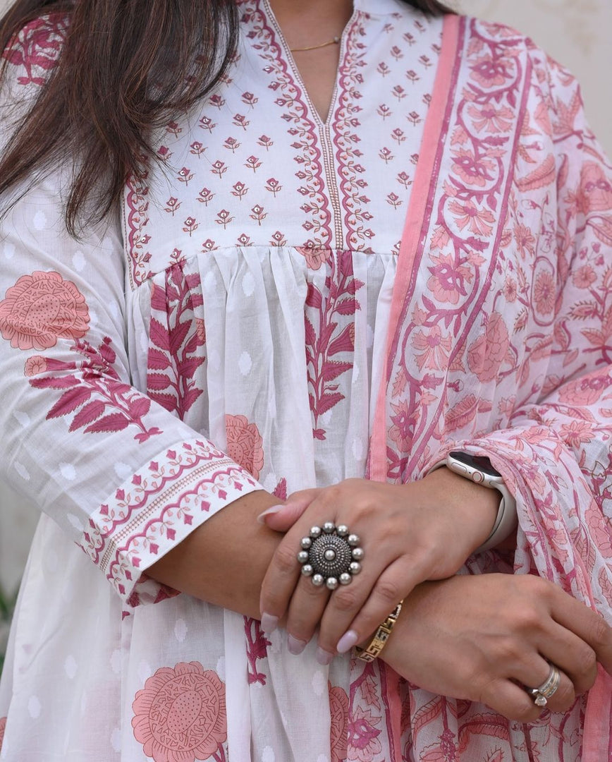Ravina Pure Cotton  Kurti | Shoppers Trend