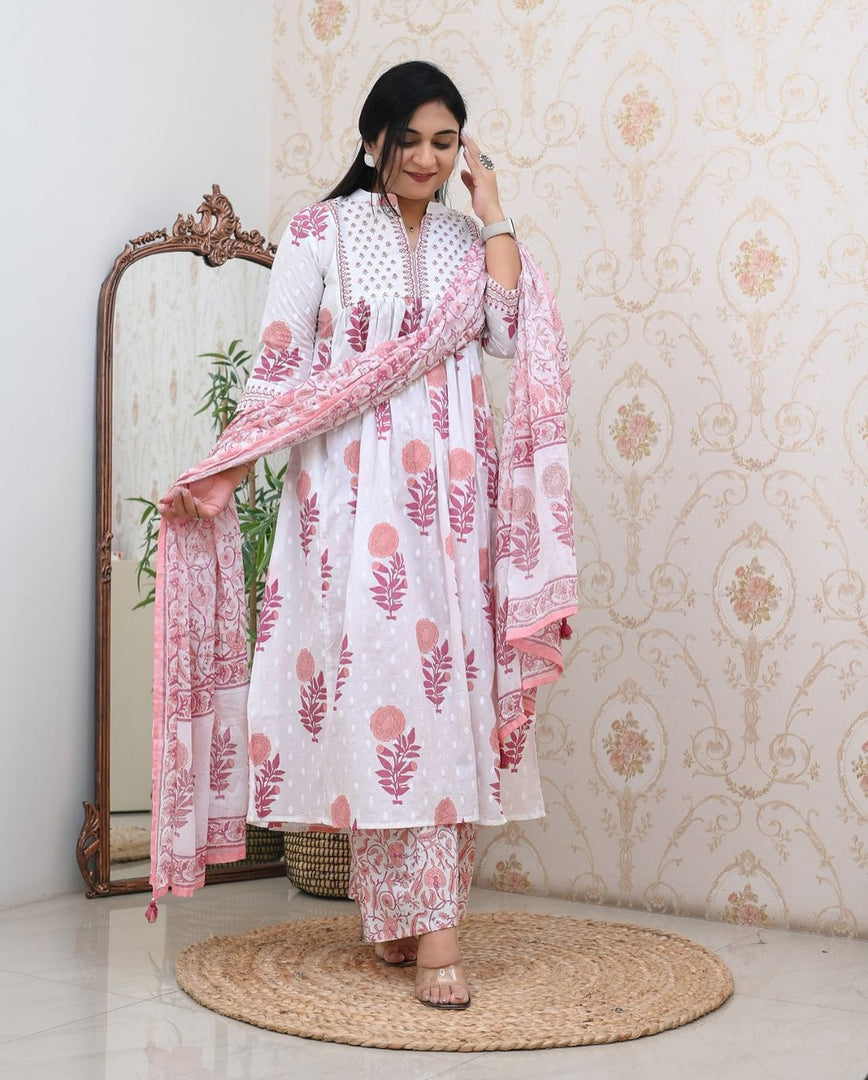 Ravina Pure Cotton  Kurti | Shoppers Trend