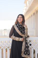 Load image into Gallery viewer, Jeesica Faux Blooming Pink Anarkali | Shoppers Trend
