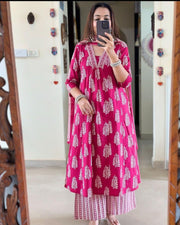 Bina Pure Cotton Rani Kurti | Shoppers Trend