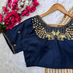 Load image into Gallery viewer, Divisha Kimora Silk Stitched Blouse | Shoppers Trend
