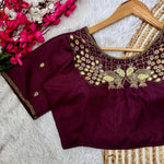 Load image into Gallery viewer, Divisha Kimora Silk Stitched Blouse | Shoppers Trend
