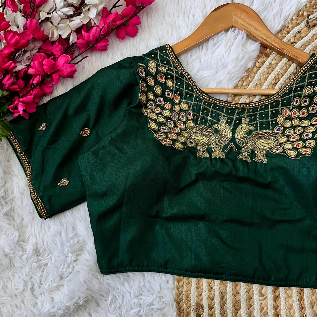 Divisha Kimora Silk Stitched Blouse | Shoppers Trend