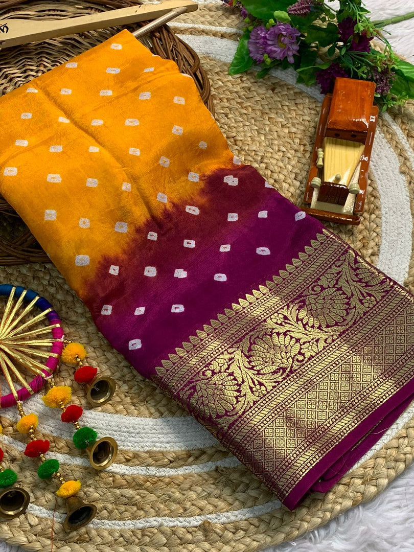 Bhumi Cotton Silk Saree | Shoppers Trend