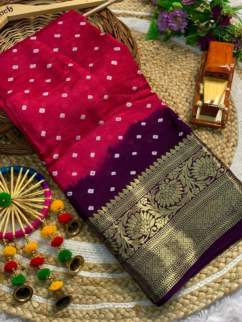 Bhumi Cotton Silk Saree | Shoppers Trend