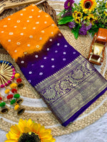 Load image into Gallery viewer, Bhumi Cotton Silk Saree | Shoppers Trend
