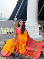 Load image into Gallery viewer, Minali Soft Pethani Silk Saree | Shoppers Trend
