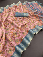 Load image into Gallery viewer, Sajan Pure Kanjivaram Zari Silk Saree | Shoppers Trend
