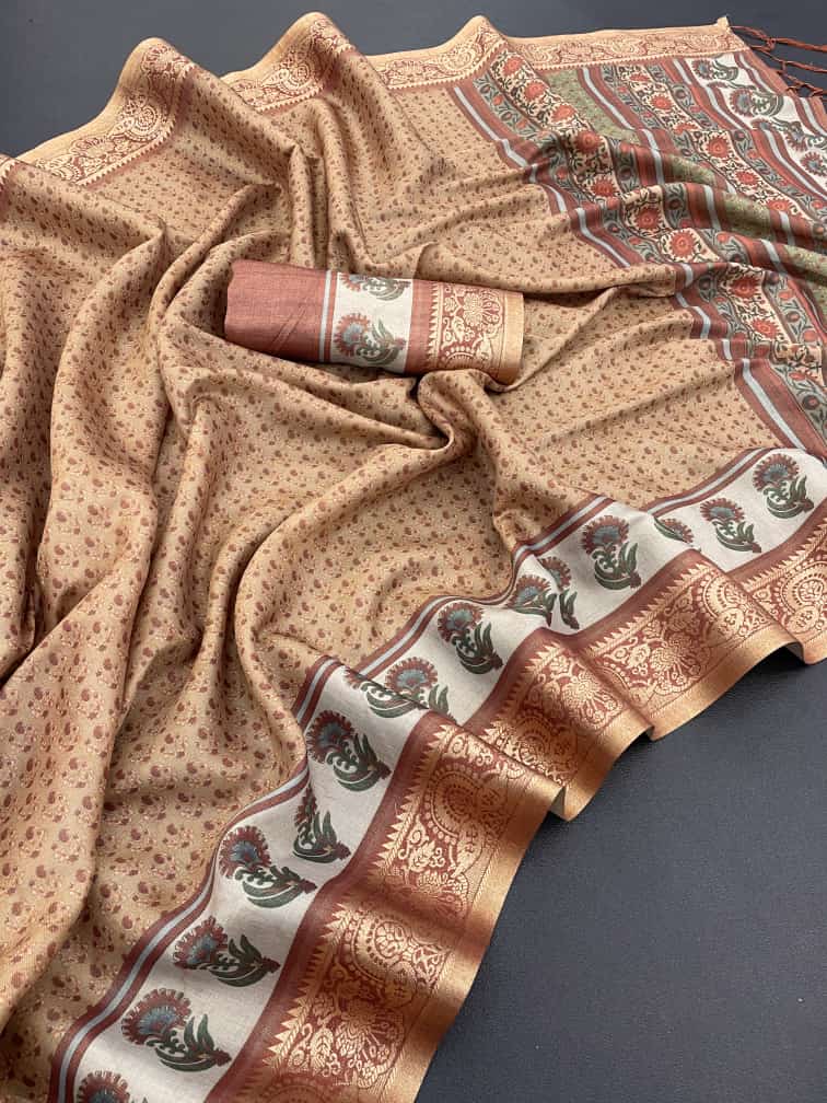 Sajan Pure Kanjivaram Zari Silk Saree | Shoppers Trend