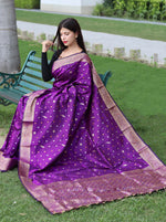 Load image into Gallery viewer, Hitanshi Pure Soft Silk Saree | Shoppers Trend
