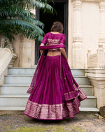 Load image into Gallery viewer, Maya Pure Chanderi Dhavani / Langa Davani / Half Sarees | Shoppers Trend
