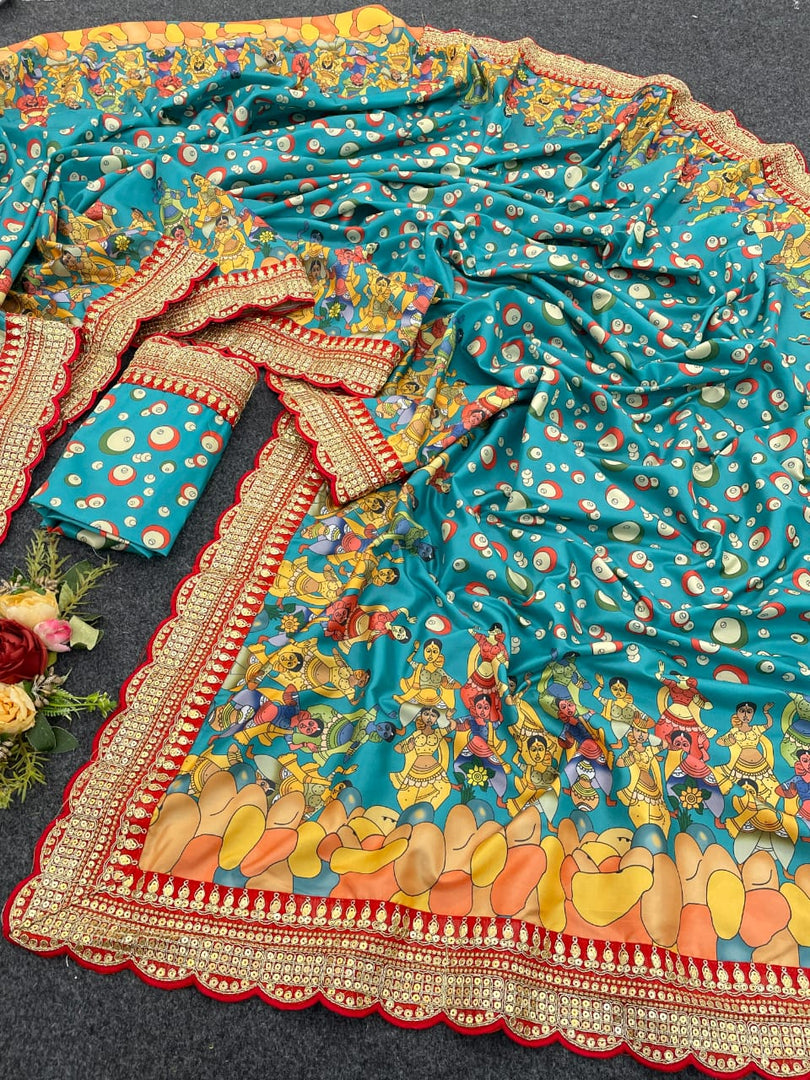 Geeta Chinon Saree | Shoppers Trend