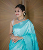 Load image into Gallery viewer, Reshma Lichi Silk Saree | Shoppers Trend
