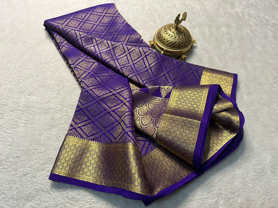 Rutvi Mysore Silk Saree | Shoppers Trend