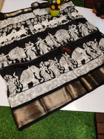 Load image into Gallery viewer, Vidhi Dola Silk Saree | Shoppers Trend
