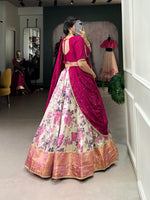 Load image into Gallery viewer, Chhaya Dola Silk Dhavani Set / Half Saree / Langa voni | Shoppers Trend
