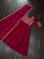 Load image into Gallery viewer, Kavya Faux Blooming Anarkali | Shoppers Trend
