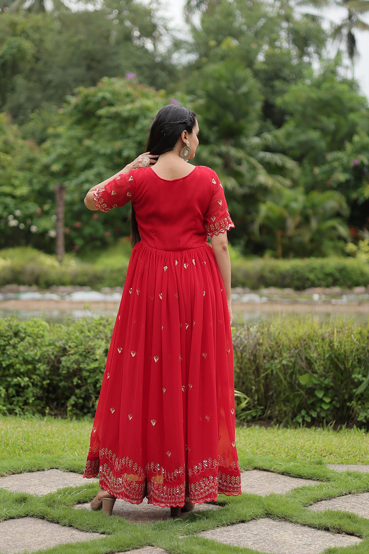 Shruti Faux Blooming Gown | Shoppers Trend