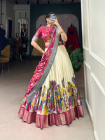 Load image into Gallery viewer, Nishali Dola Silk Dhavani Set | Langa Voni | Shoppers Trend
