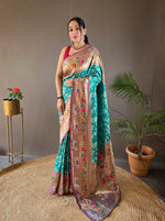 Load image into Gallery viewer, Gomati Paithani Saree | Shoppers Trend
