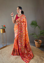 Load image into Gallery viewer, Maitri Paithani Saree | Shoppers Trend
