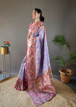 Load image into Gallery viewer, Gomati Paithani Saree | Shoppers Trend
