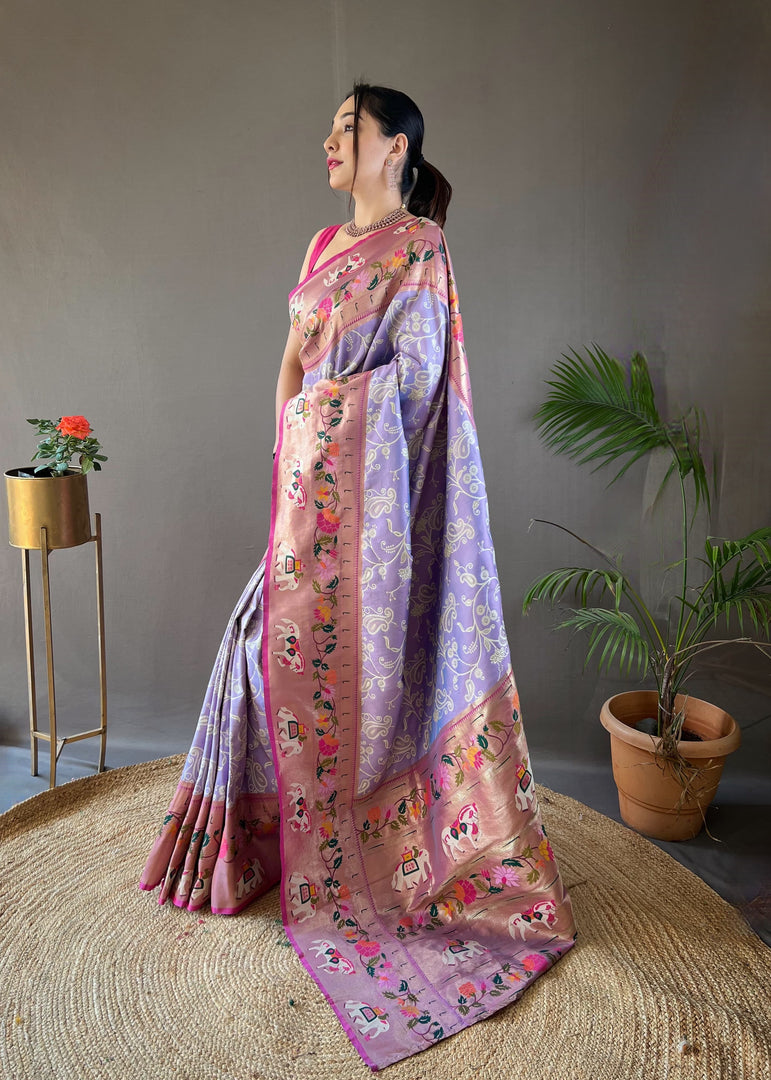 Gomati Paithani Saree | Shoppers Trend