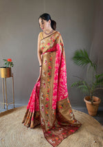 Load image into Gallery viewer, Maitri Paithani Saree | Shoppers Trend
