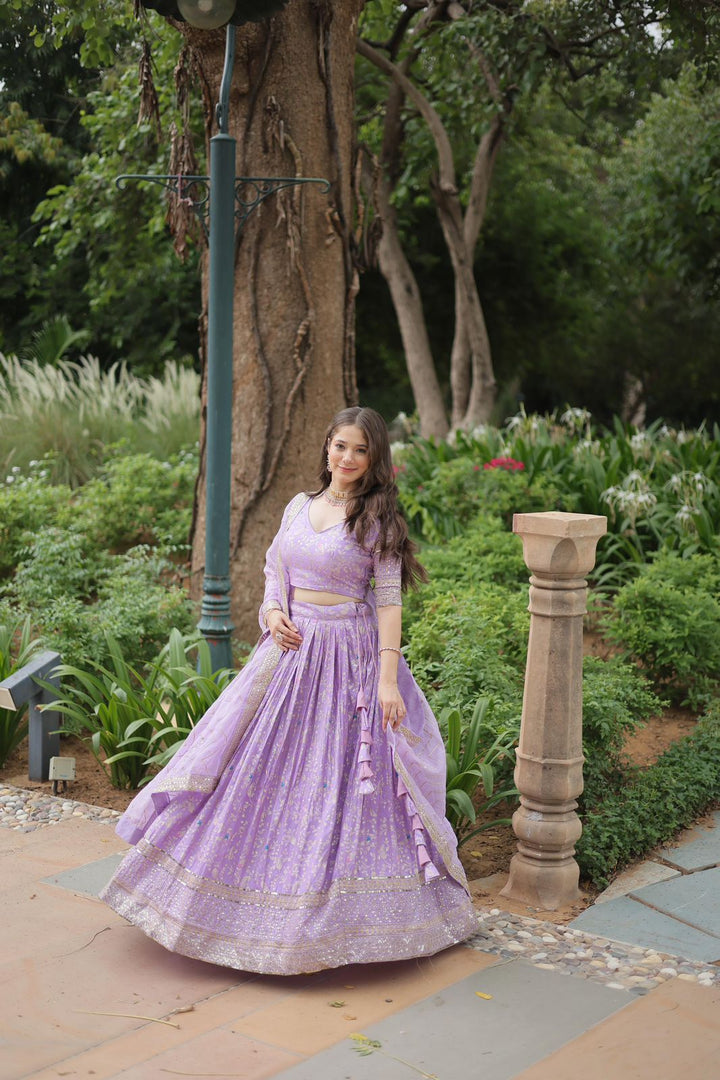 Dhevani  Pure Dyable Viscose Jacquard Dhavani Set / Half Saree / Langa voni | Shoppers Trend