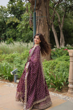 Load image into Gallery viewer, Dhevani  Pure Dyable Viscose Jacquard Dhavani Set / Half Saree / Langa voni | Shoppers Trend
