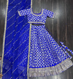 Load image into Gallery viewer, Tanisha Pure Dyable Viscose Jacquard Dhavani Set | Langa Voni | Half-Saree | Shoppers Trend
