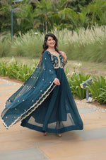 Load image into Gallery viewer, Seema Faux Blooming Anarkali | Shoppers Trend
