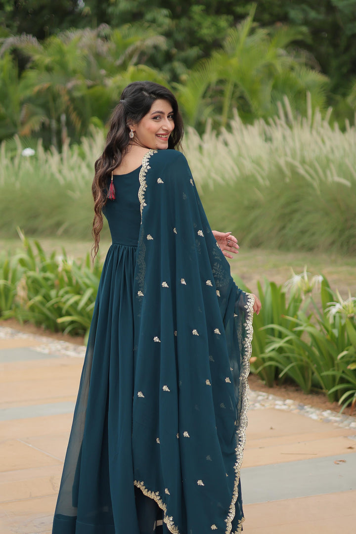 Seema Faux Blooming Anarkali | Shoppers Trend