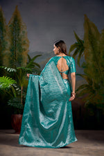 Load image into Gallery viewer, Shraddha Kanjivaram Saree | Shoppers Trend
