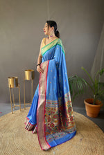 Load image into Gallery viewer, Laxmi Paithani Saree | Shoppers Trend
